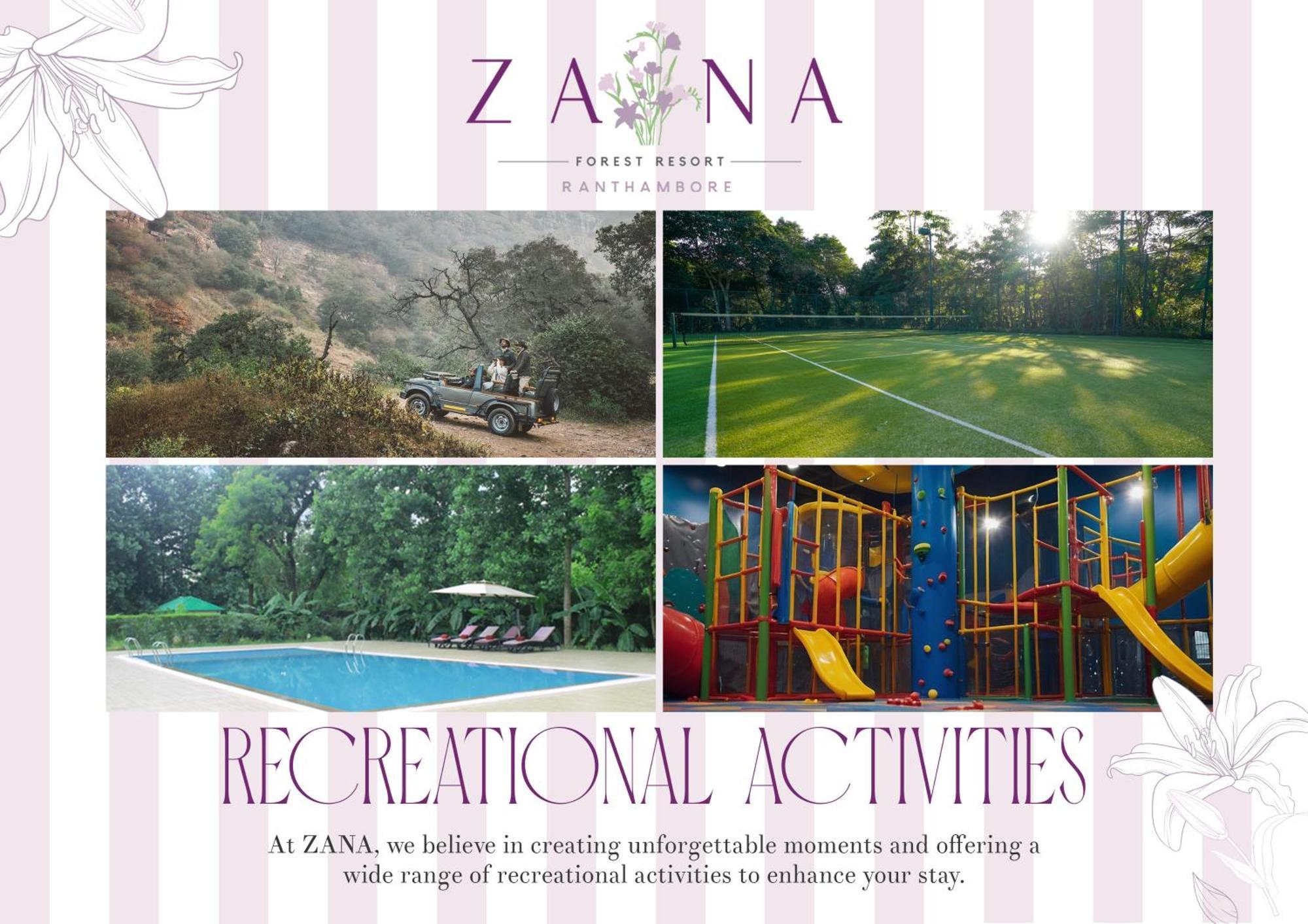 Zana Luxury Forest Resort, Ranthambore Saváj Madhopur Kültér fotó